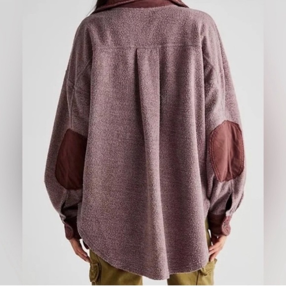 NWOT Free People Ruby Shacket Jacket in Date Night Relaxed Oversized Fit - Picture 5 of 8